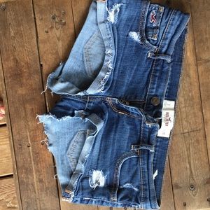 Hollister short shorts size 3